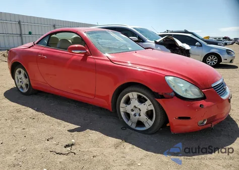 2004 Lexus Sc 430 из США, поврежденный, VIN JTHFN48Y640058650